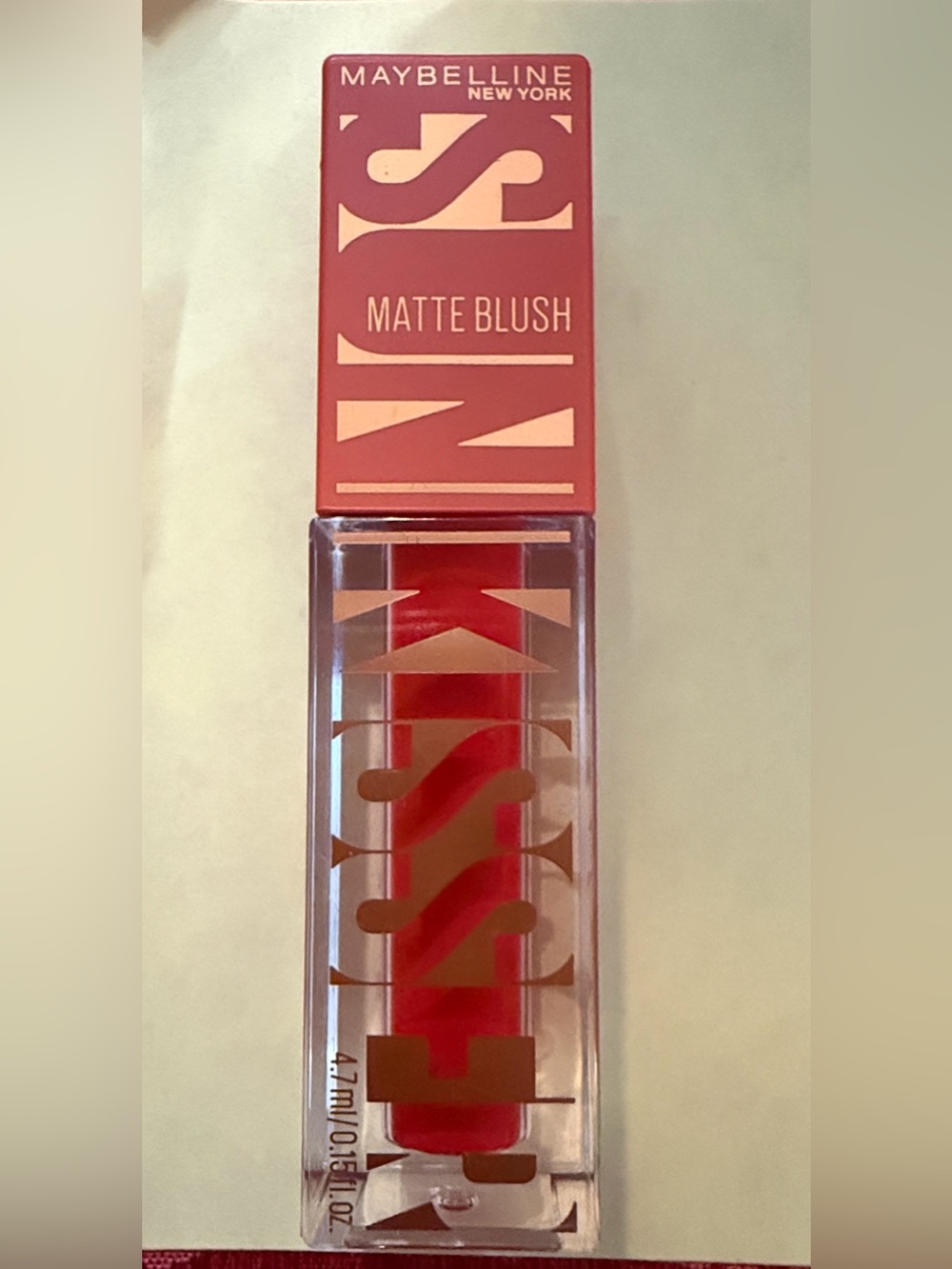 Maybelline Matte Blush Liquid Tint - Spicy Red